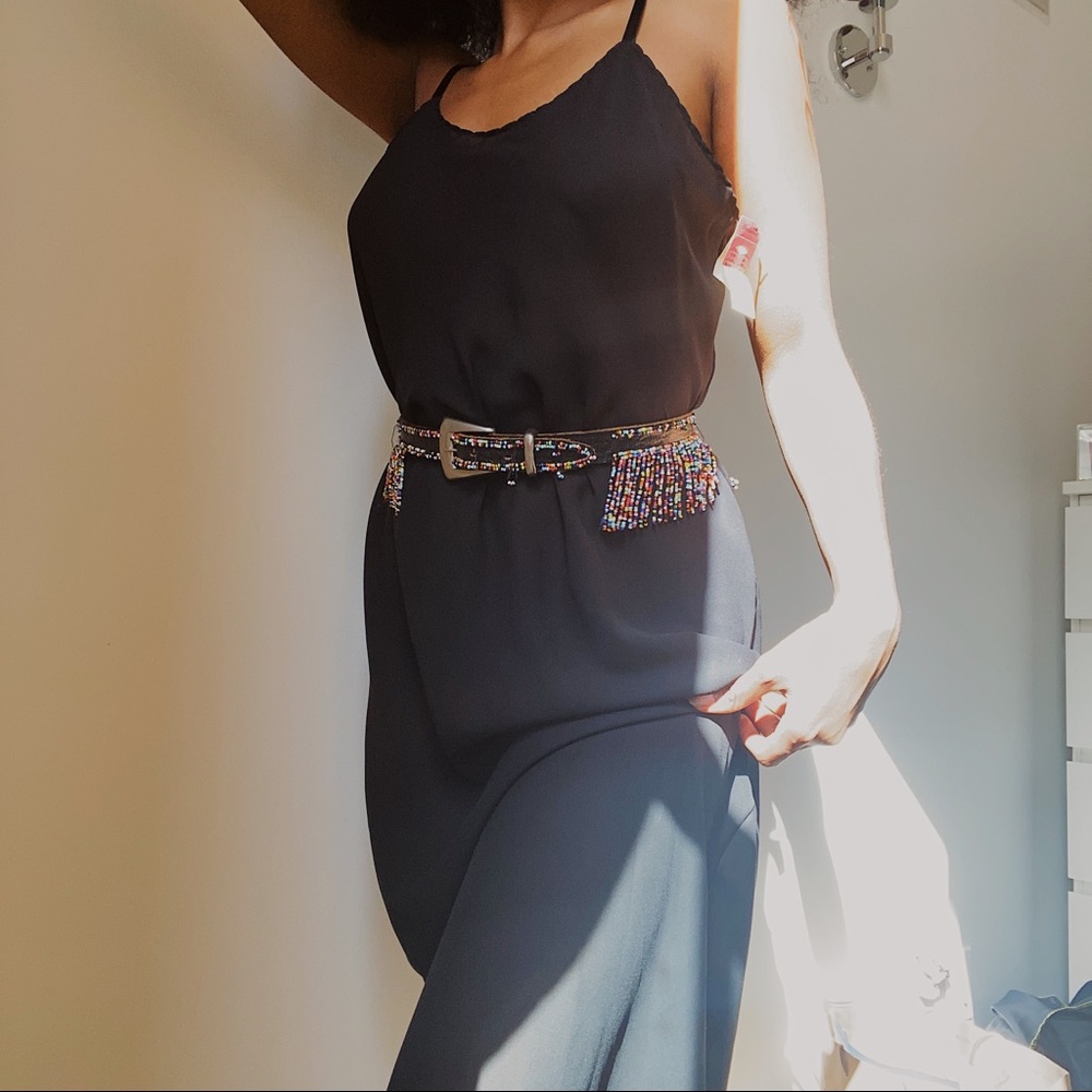 Classic Black Slip Dress